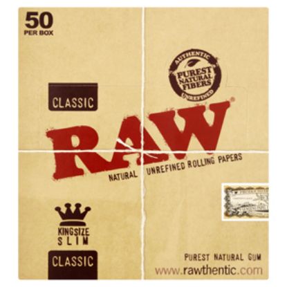 Picture of Raw Classic Papers Kingsize Slim x50